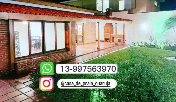 Beach House Unidade 2 - Casas De Praia Guaruja 50 Metros Do Mar Bagian luar foto
